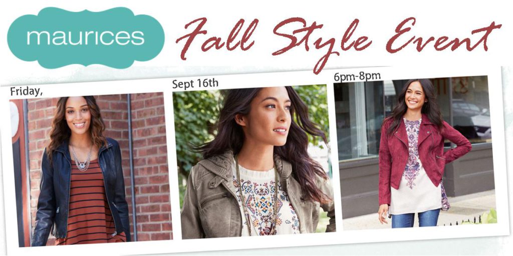 Maurices Fall style event